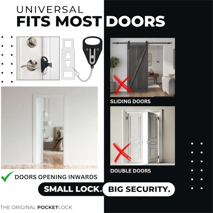 Universal Portable Door Lock